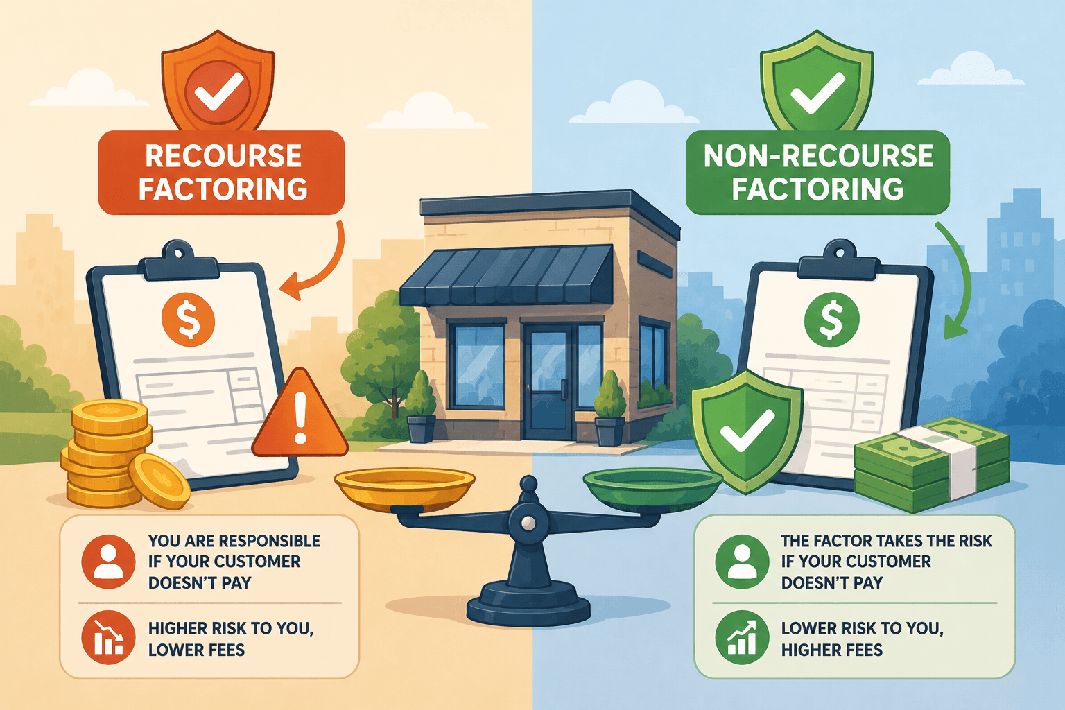 Recourse vs Non-Recourse Factoring: What Is the Difference?