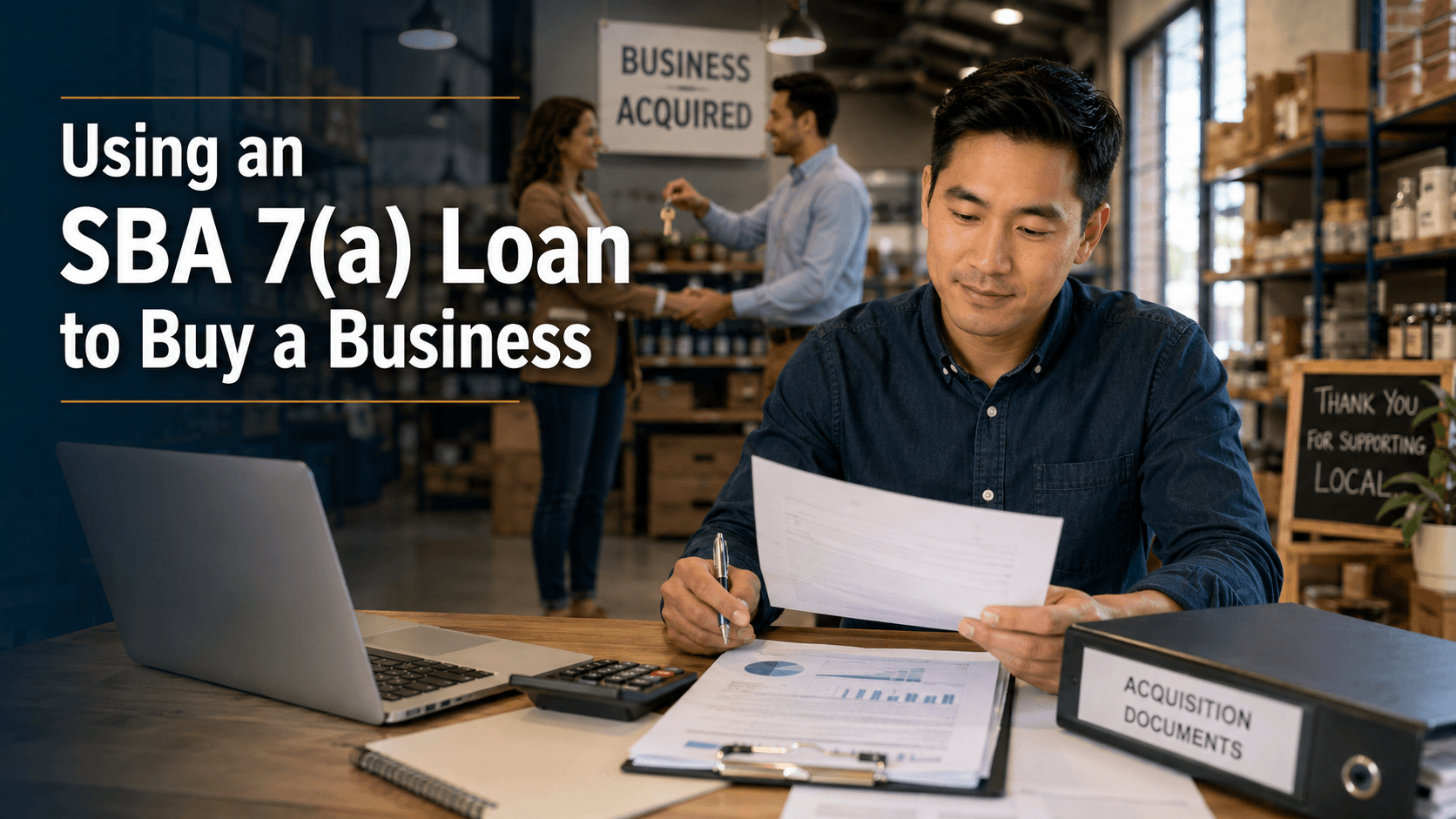 Using an SBA 7(a) Loan to Buy a Business